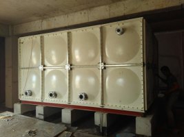 天津武清華萬盛安裝玻璃鋼實例